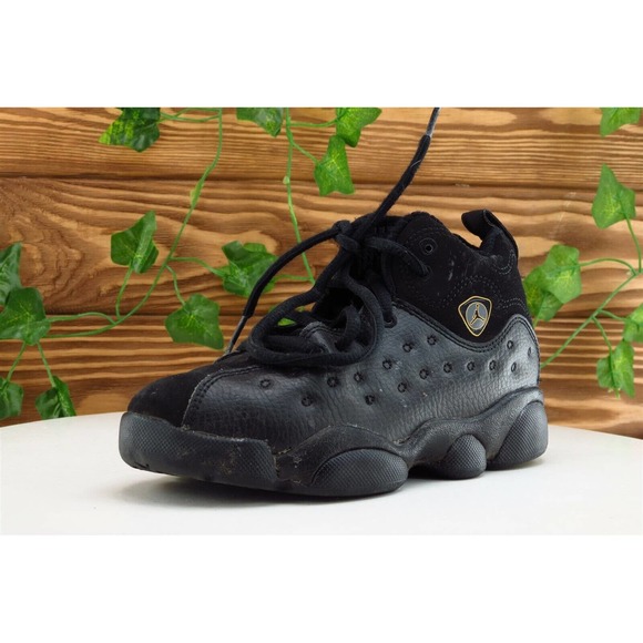 Air Jordan Toddler Boys 12 Medium Black Running Synthetic 820274001 - Picture 1 of 7